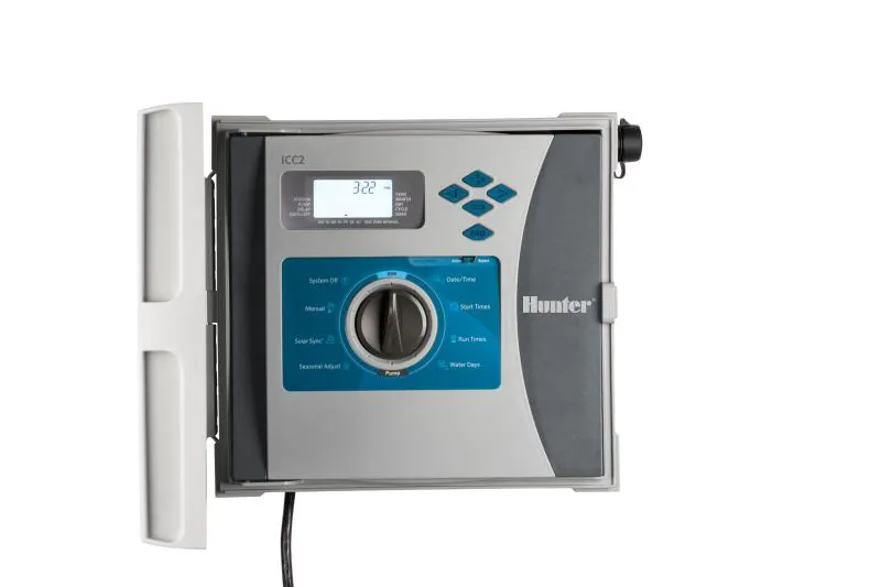 Hunter ICC2 I2CF-800-SS Commercial Controller with Flow Monitoring (Stainless Steel Wall-Mount)