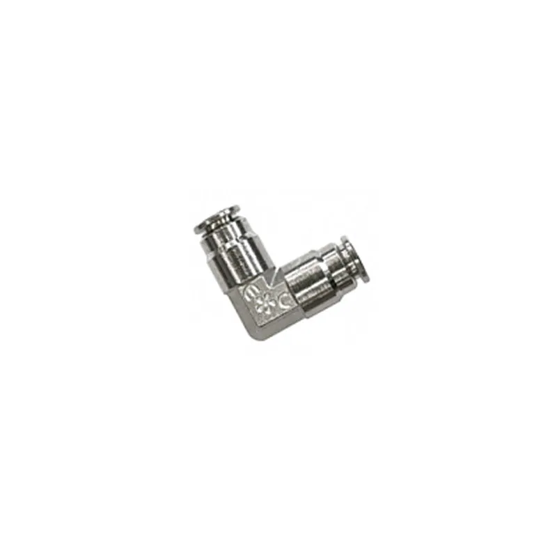 L-shaped coupling for nylon pipes 3/8 x 3/8
