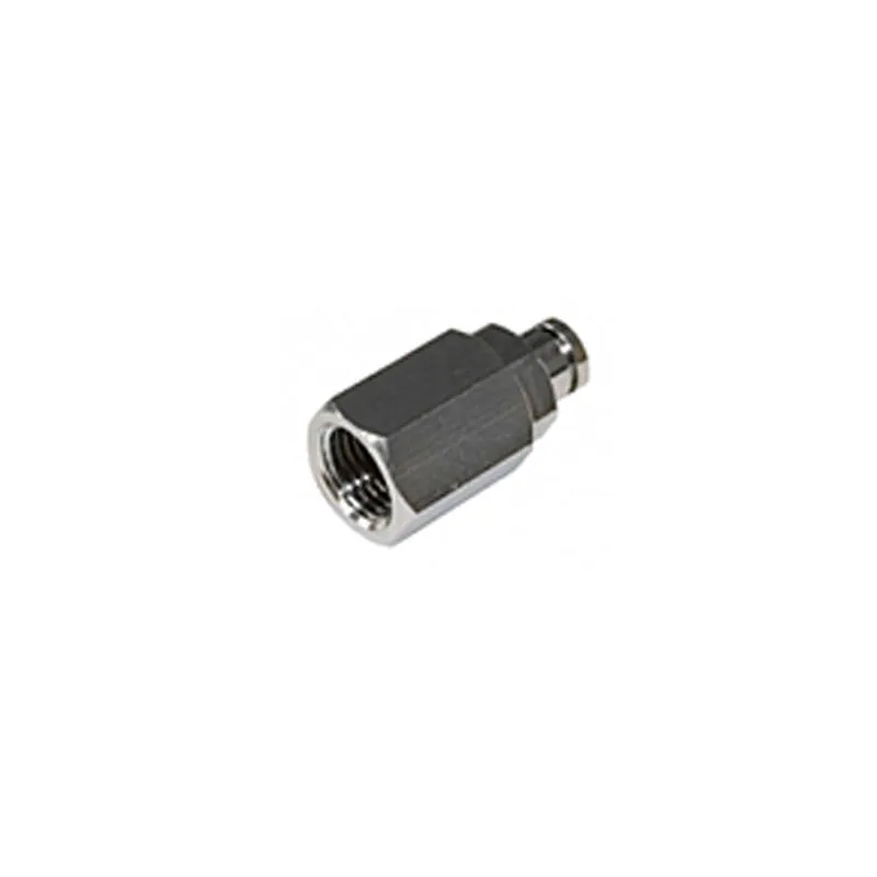 Threaded connector internal 1/4 for nylon pipes 5 mm