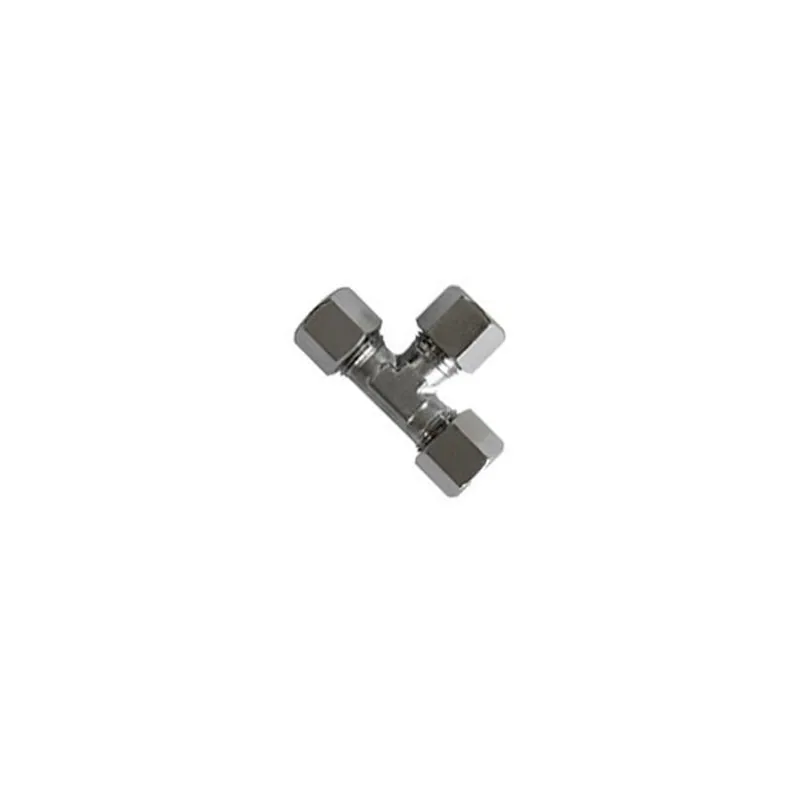 T-joint for stainless steel pipes 10mm x 10mm x 10mm