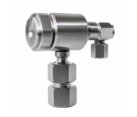 Airmist 02 nozzle – 6×8 mm air inlet – 4×2.5 mm water inlet