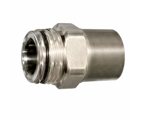 Brass connection 1/2 ext. – 3/4 ext.