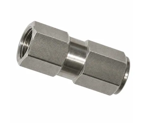 High-pressure hose 1m 3/8″ – 3/8″ stainless steel